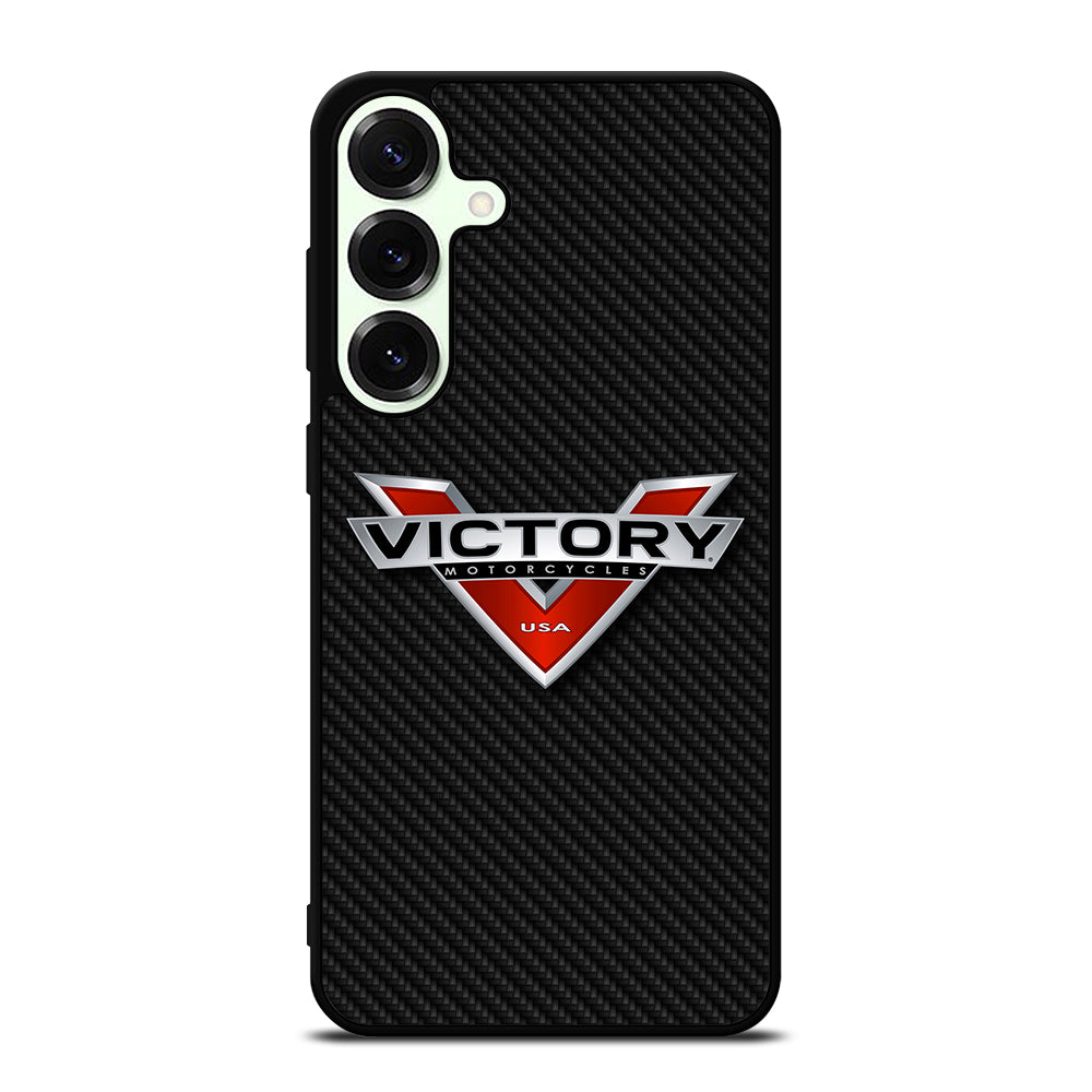 VICTORY MOTORCYCLES CARBON LOGO Samsung Galaxy S25 Plus Case Cover