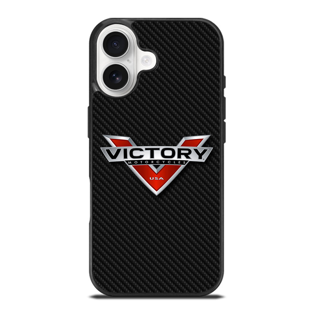 VICTORY MOTORCYCLES CARBON LOGO iPhone 17 Case Cover