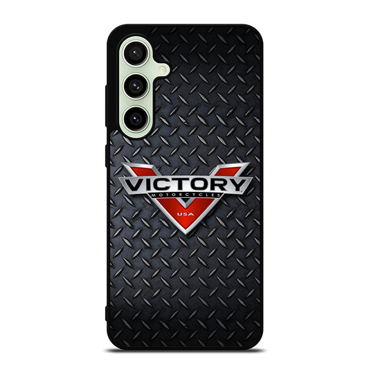 VICTORY MOTORCYCLES METAL LOGO Samsung Galaxy S24 FE Case Cover