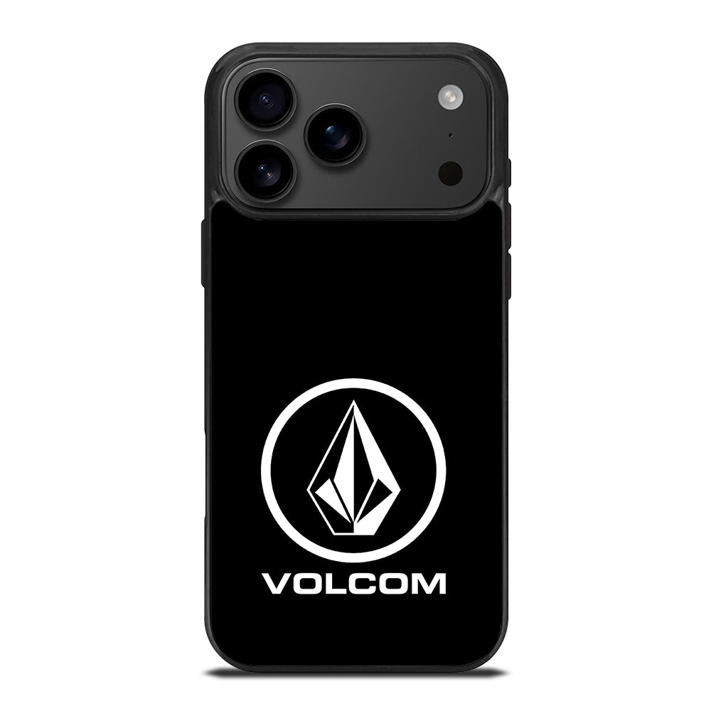 VOLCOM LOGO BLACK iPhone 17 Pro Max Case Cover