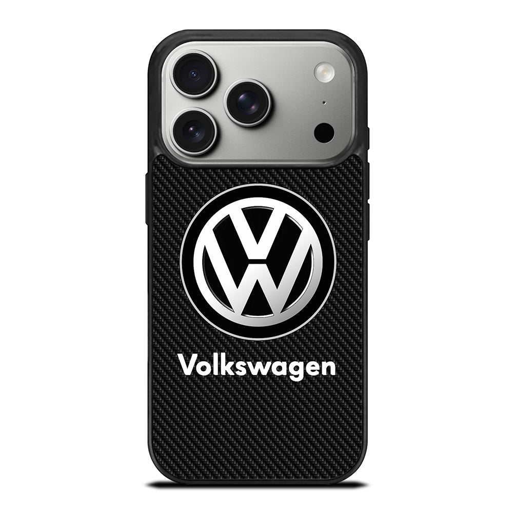 VOLKSWAGEN VW CARBON LOGO iPhone 17 Pro Case Cover