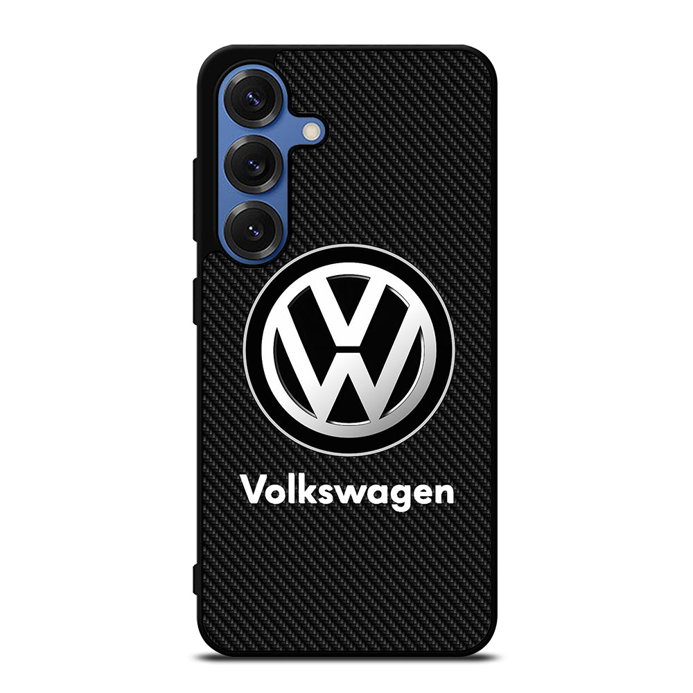 VOLKSWAGEN VW CARBON LOGO Samsung Galaxy S25 Case Cover