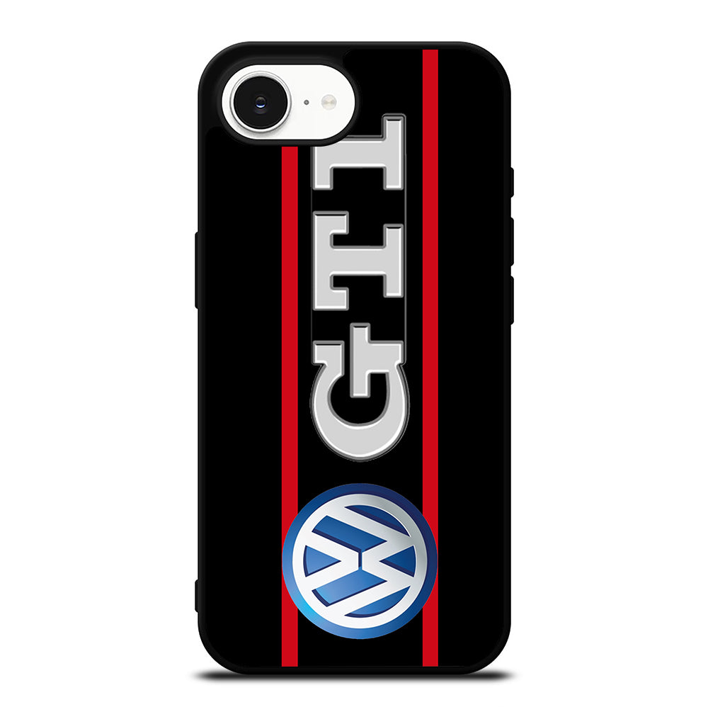 VW VOLKSWAGEN GTI STRIPE LOGO iPhone 16e Case Cover