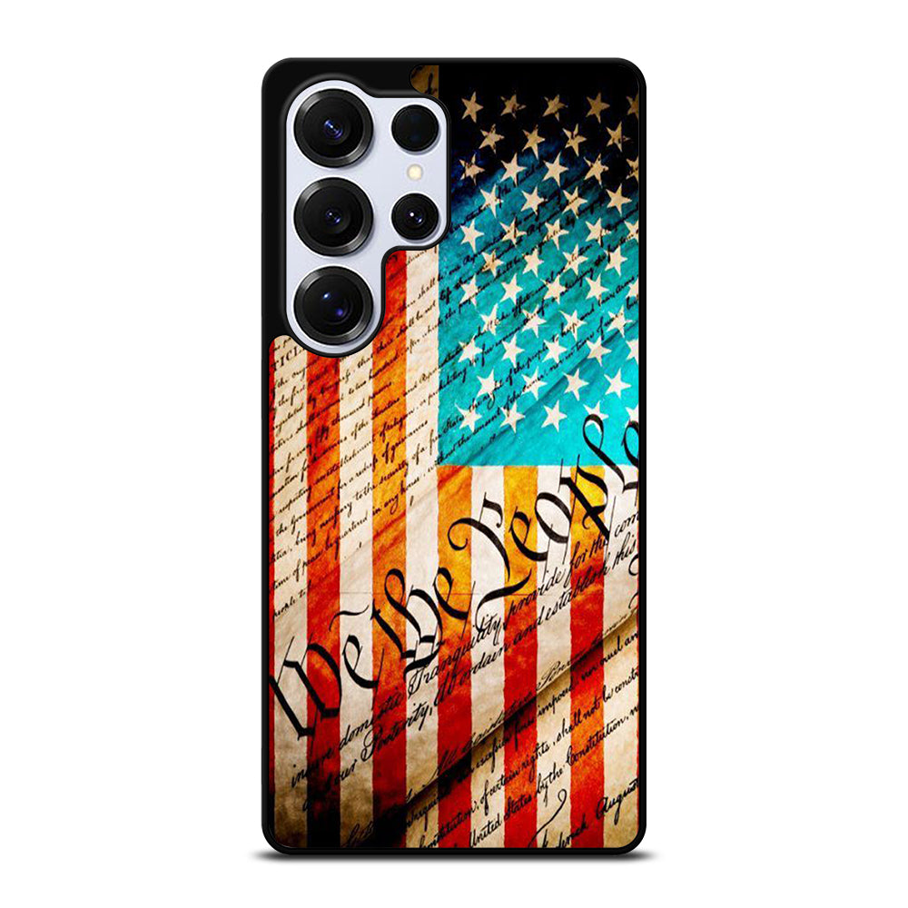 WE THE PEOPLE AMERICAN FLAG Samsung Galaxy S25 Ultra Case Cover