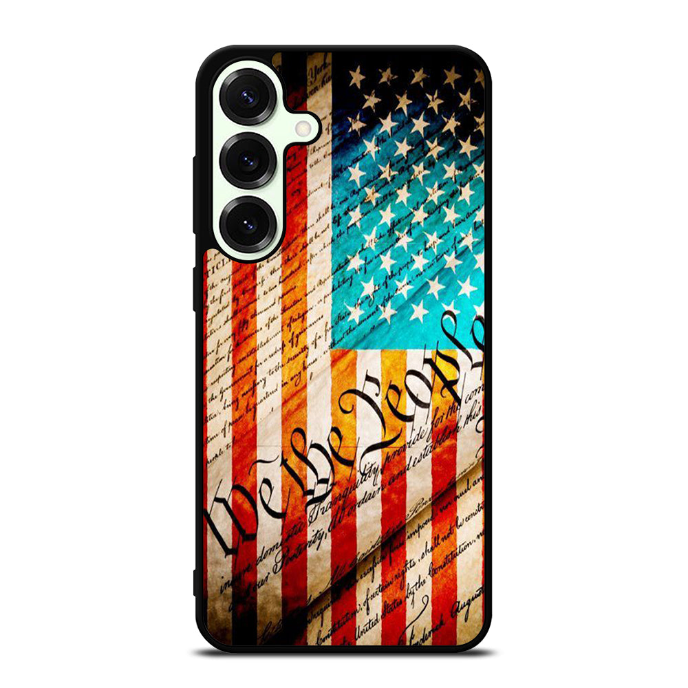 WE THE PEOPLE AMERICAN FLAG Samsung Galaxy S25 Plus Case Cover