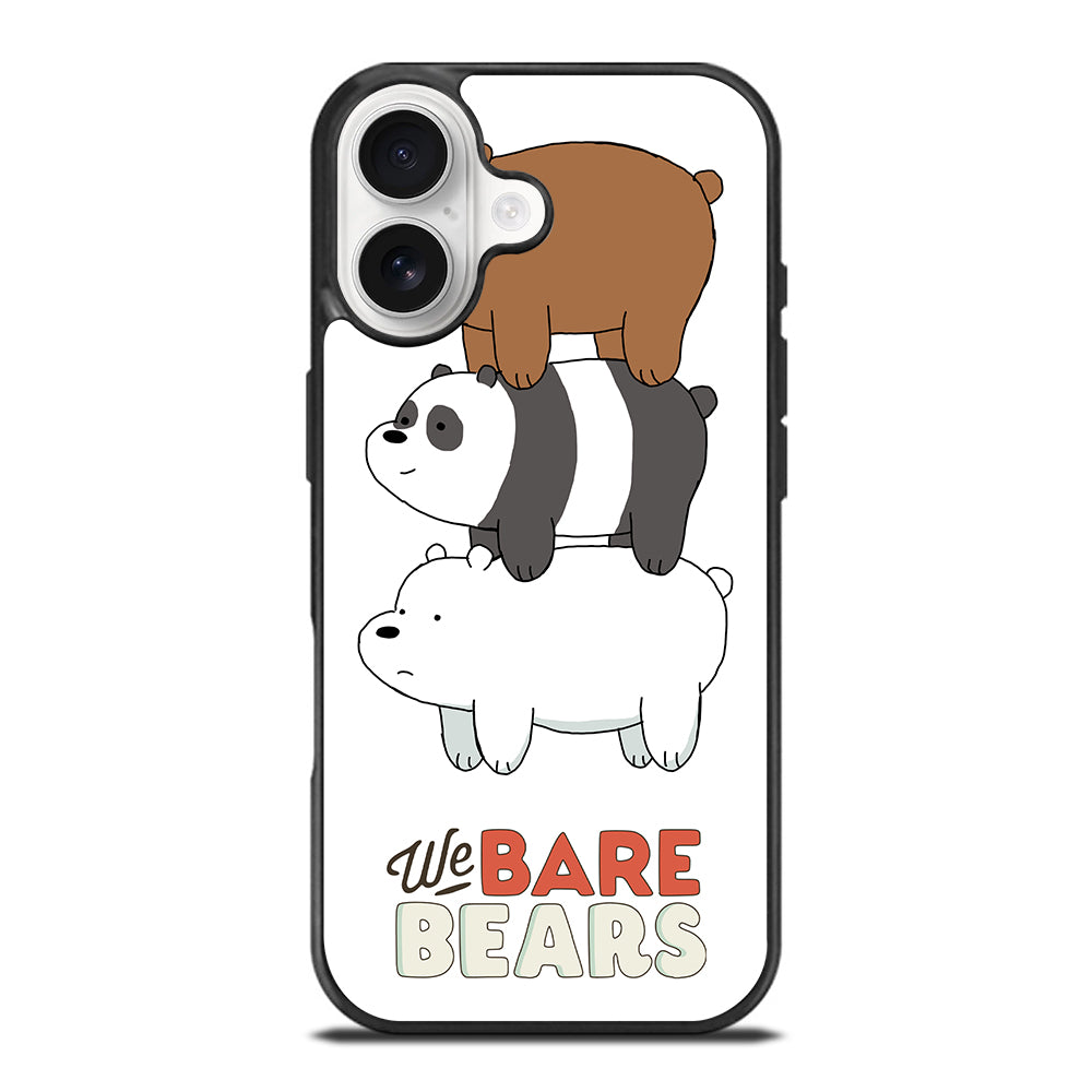WHO WE BEAR PANDA BEAR CARTOON iPhone 17 Case Cover