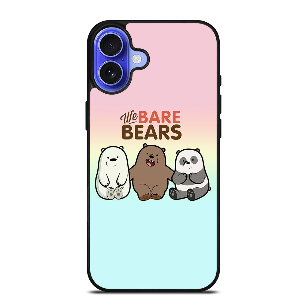 WHO WE BEAR PANDA BEAR COLOR FULL iPhone 16 Case Cover