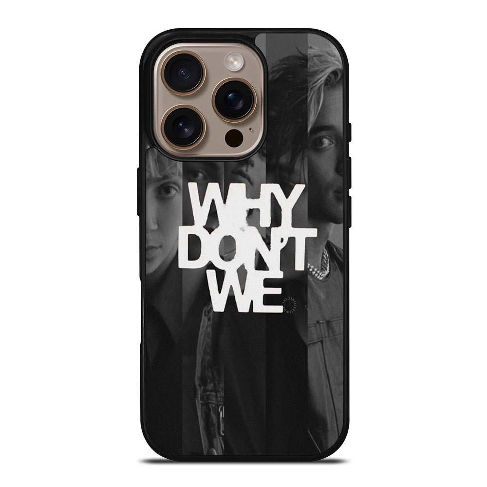 WHY DON'T WE BOY BAND POSTER iPhone 16 Pro Case Cover