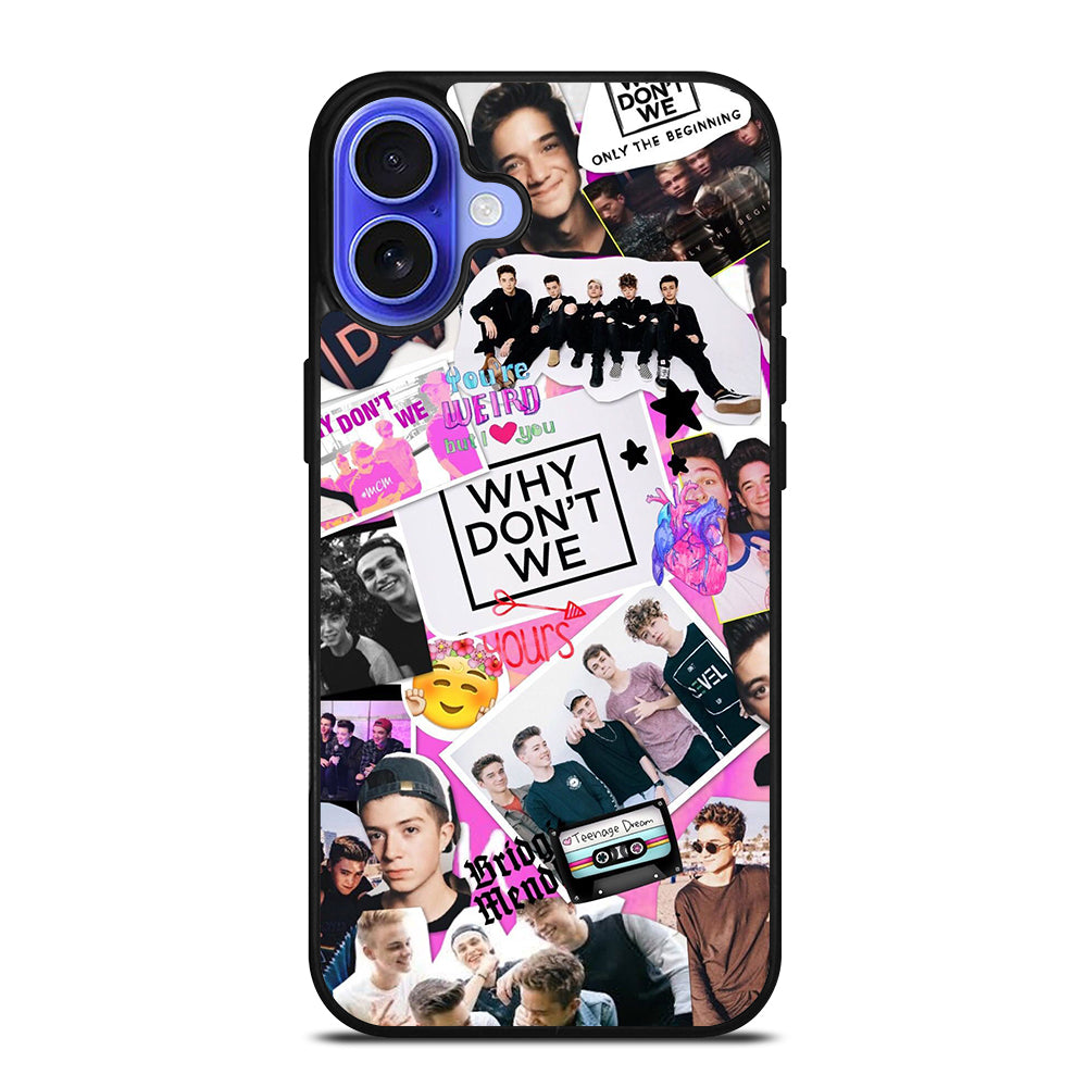 WHY DON'T WE COLLAGE iPhone 16 Case Cover