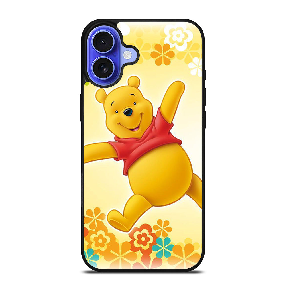 WINNIE THE POOH FLOWER iPhone 16 Case Cover
