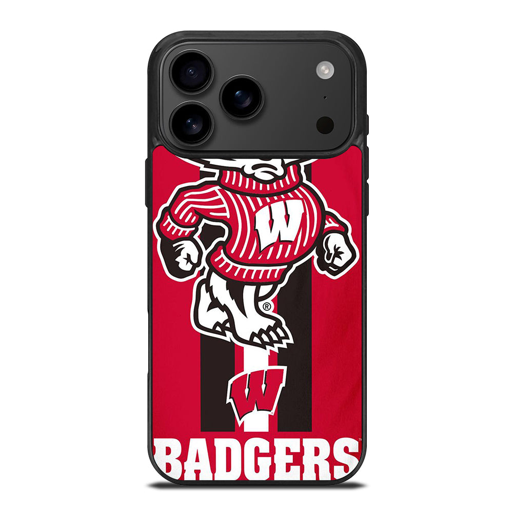 WISCONSIN BADGERS FOOTBALL 2 iPhone 17 Pro Max Case Cover