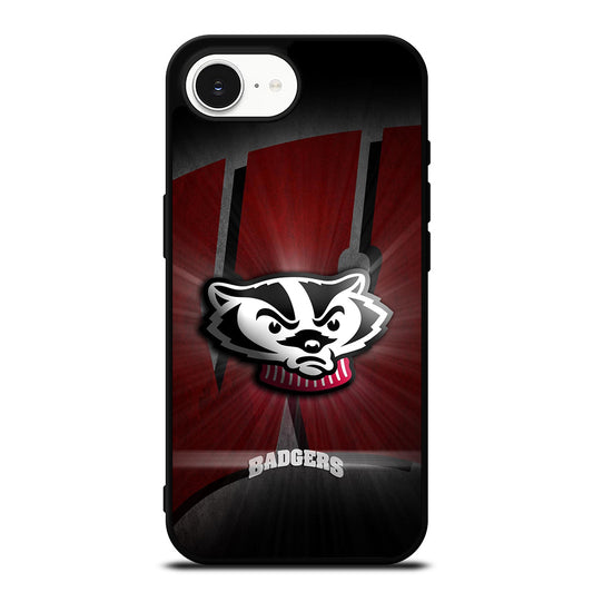 WISCONSIN BADGERS FOOTBALL 3 iPhone 16e Case Cover