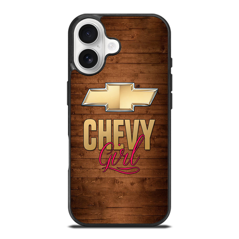 WOODEN CHEVY GIRL iPhone 17 Case Cover