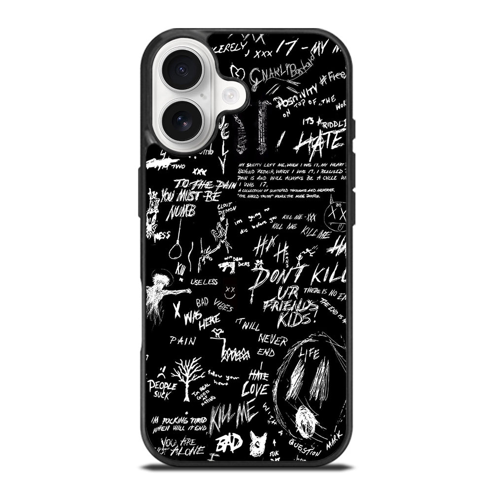 XXXTENTACION QUOTE iPhone 17 Case Cover