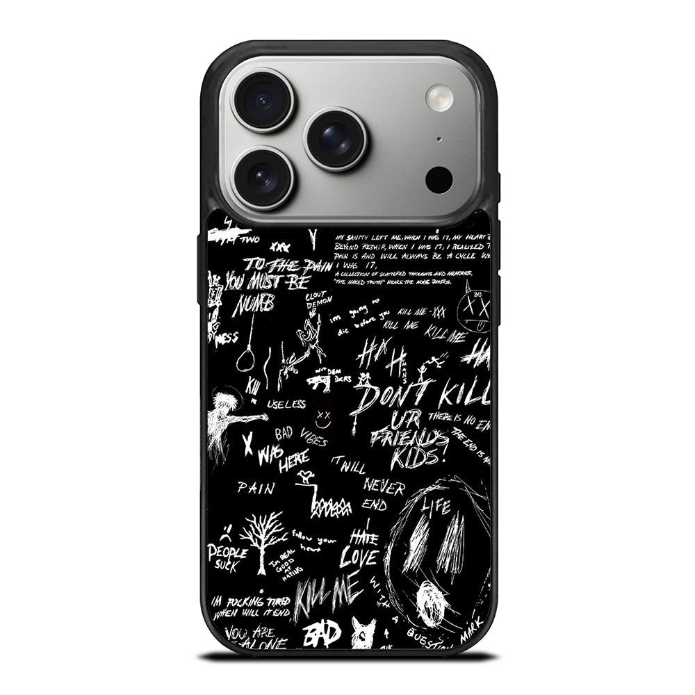 XXXTENTACION QUOTE iPhone 17 Pro Case Cover