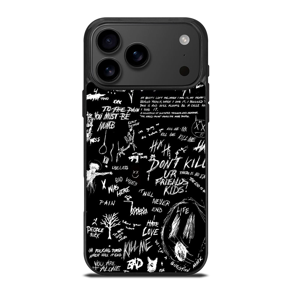 XXXTENTACION QUOTE iPhone 17 Pro Max Case Cover