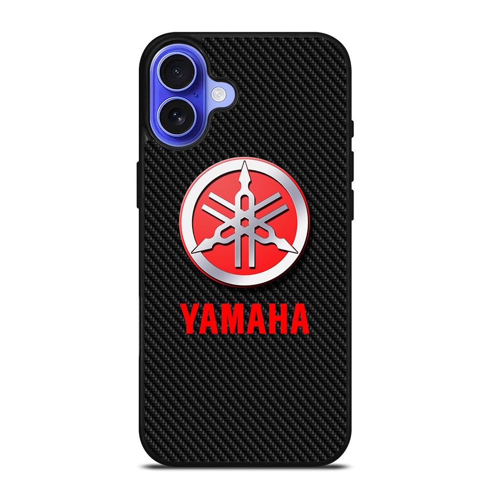 YAMAHA CARBON LOGO iPhone 16 Case Cover