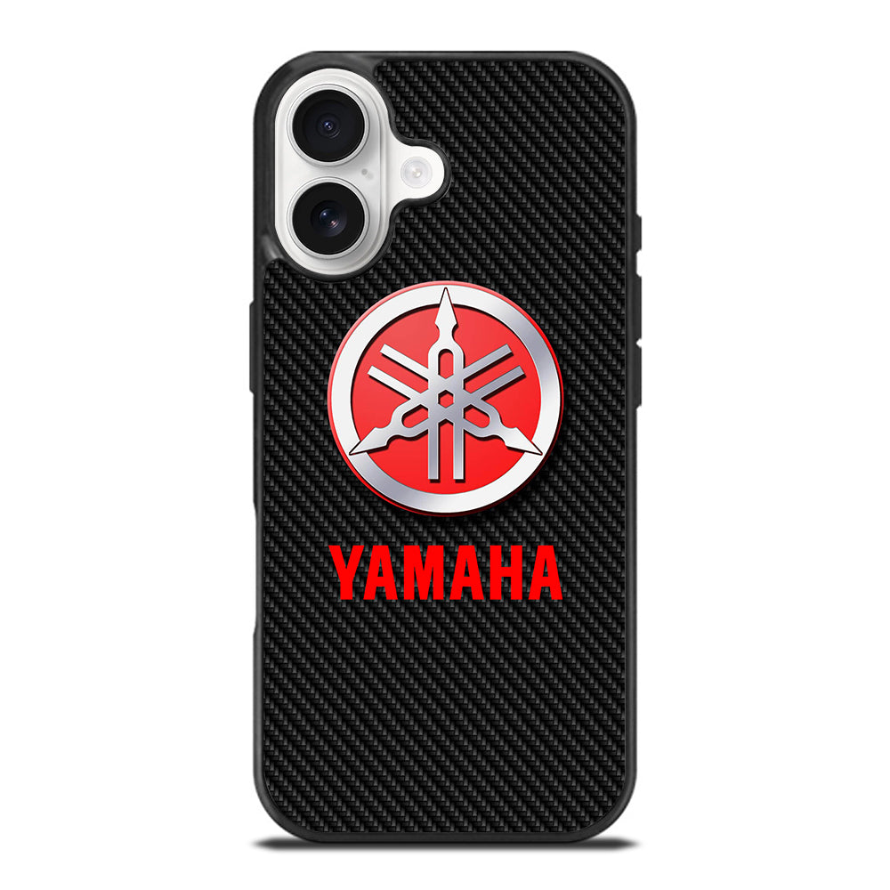 YAMAHA CARBON LOGO iPhone 17 Case Cover