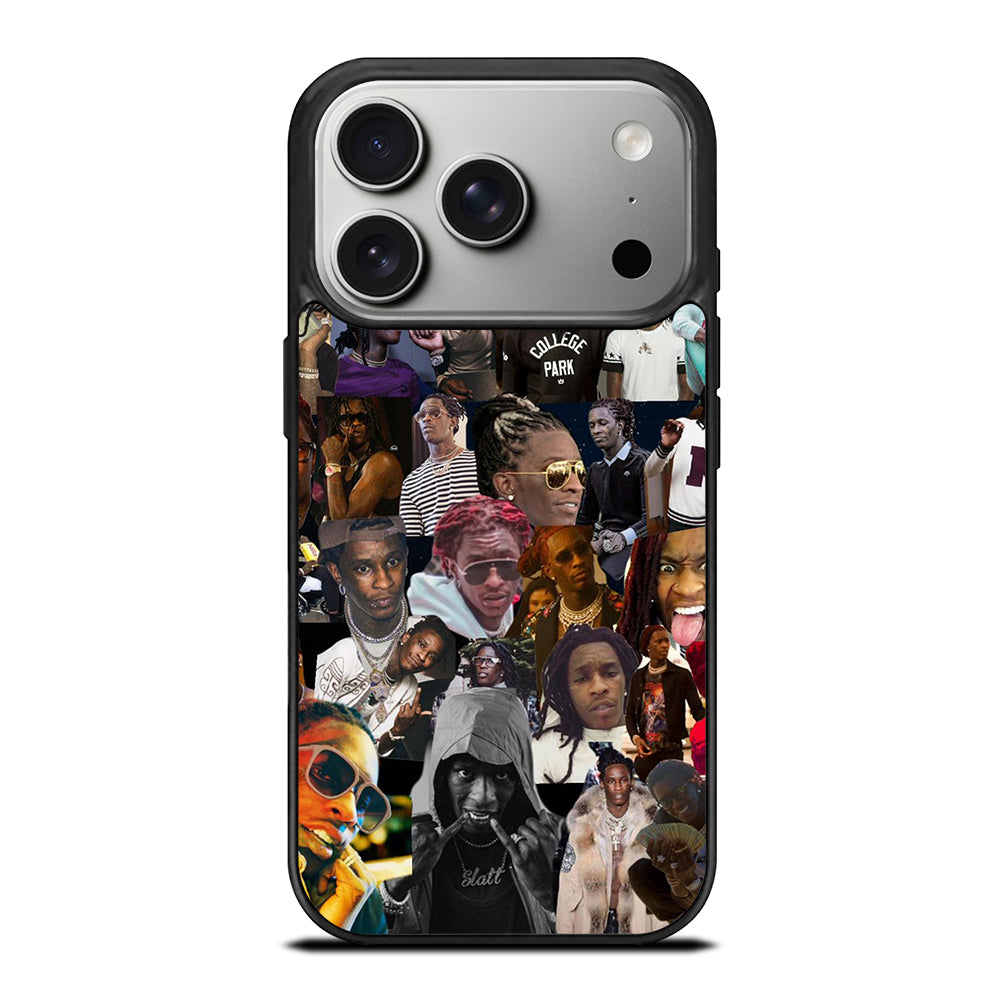 YOUNG THUG RAPPER COLLAGE iPhone 17 Pro Case Cover
