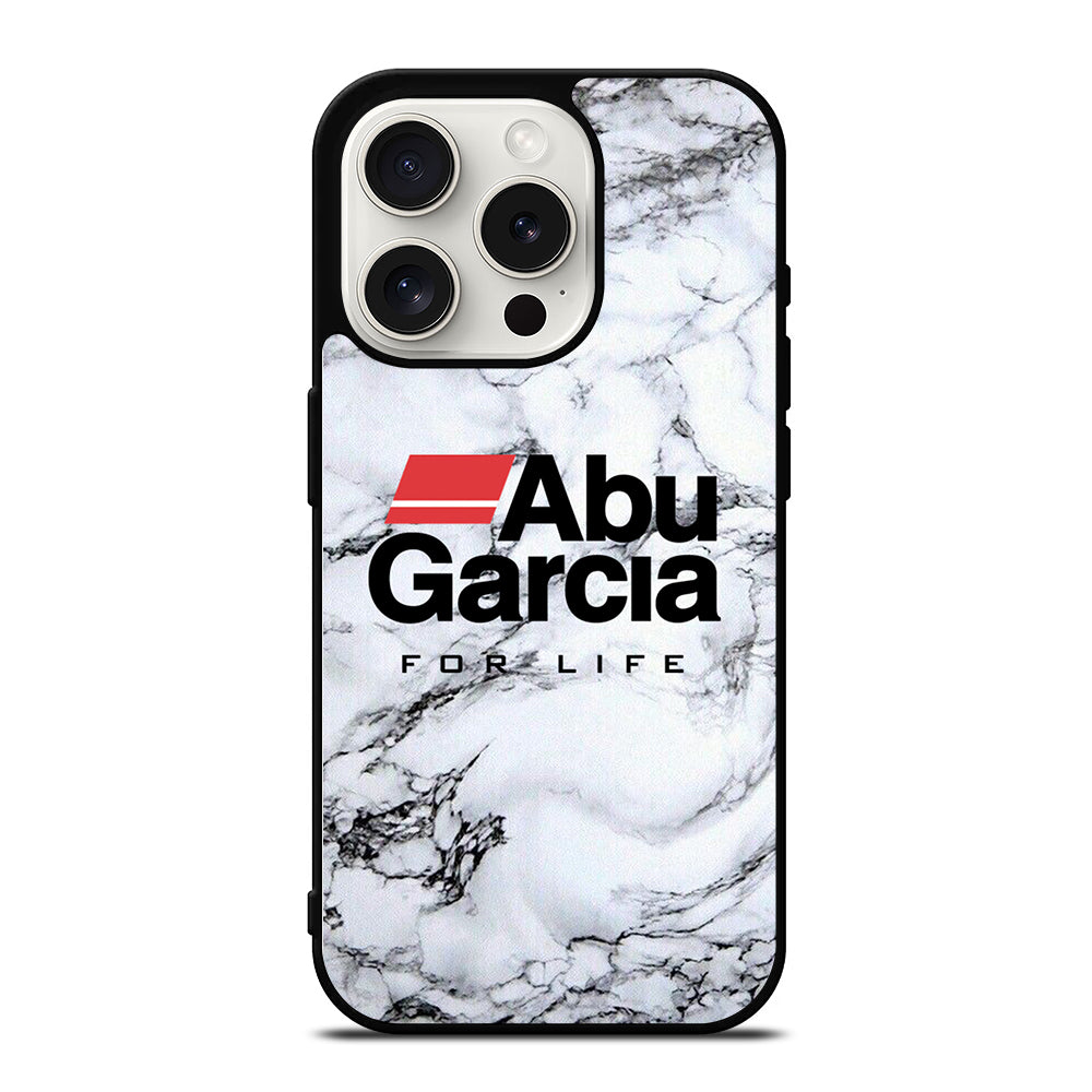 ABU GARCIA FOR LIFE FISHING MARBLE LOGO iPhone 15 Pro Case Cover