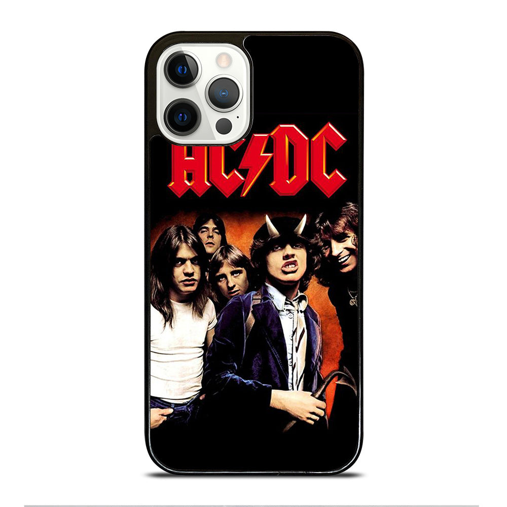 ACDC ROCK BAND 3 iPhone 12 Pro Case Cover