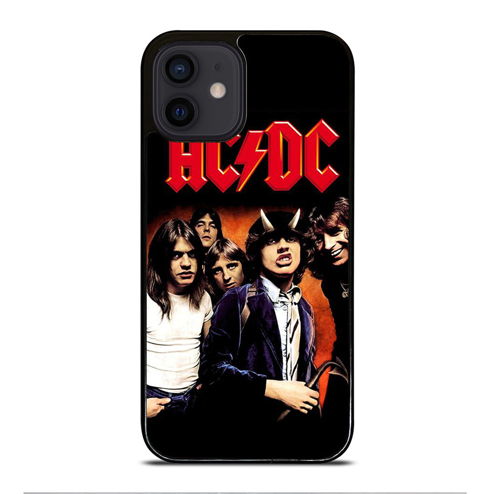 ACDC ROCK BAND 3 iPhone 12 Mini Case Cover