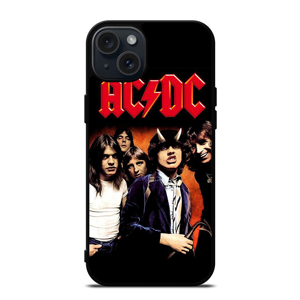 ACDC ROCK BAND 3 iPhone 15 Plus Case Cover