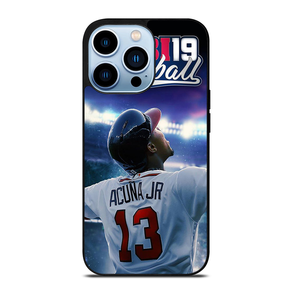 ACUNA JR ATLANTA BRAVES 13 BASEBALL iPhone 13 Pro Max Case Cover