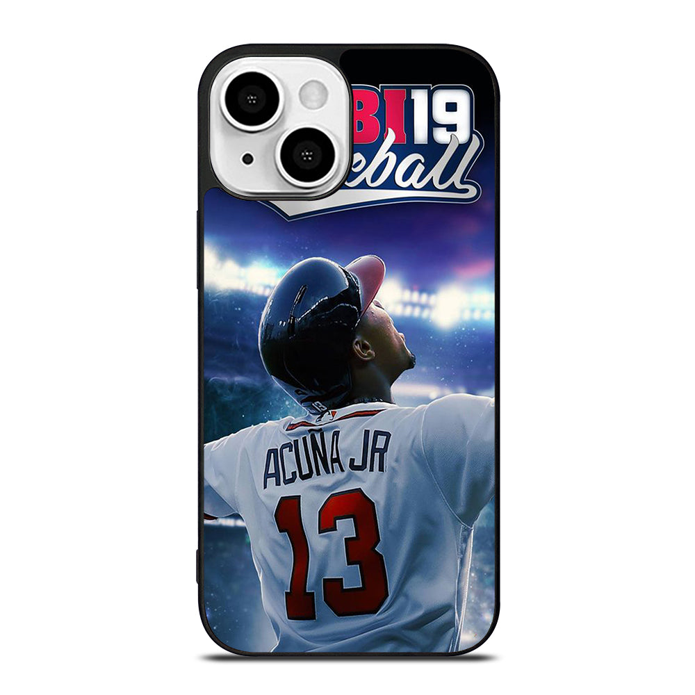 ACUNA JR ATLANTA BRAVES 13 BASEBALL iPhone 13 Mini Case Cover