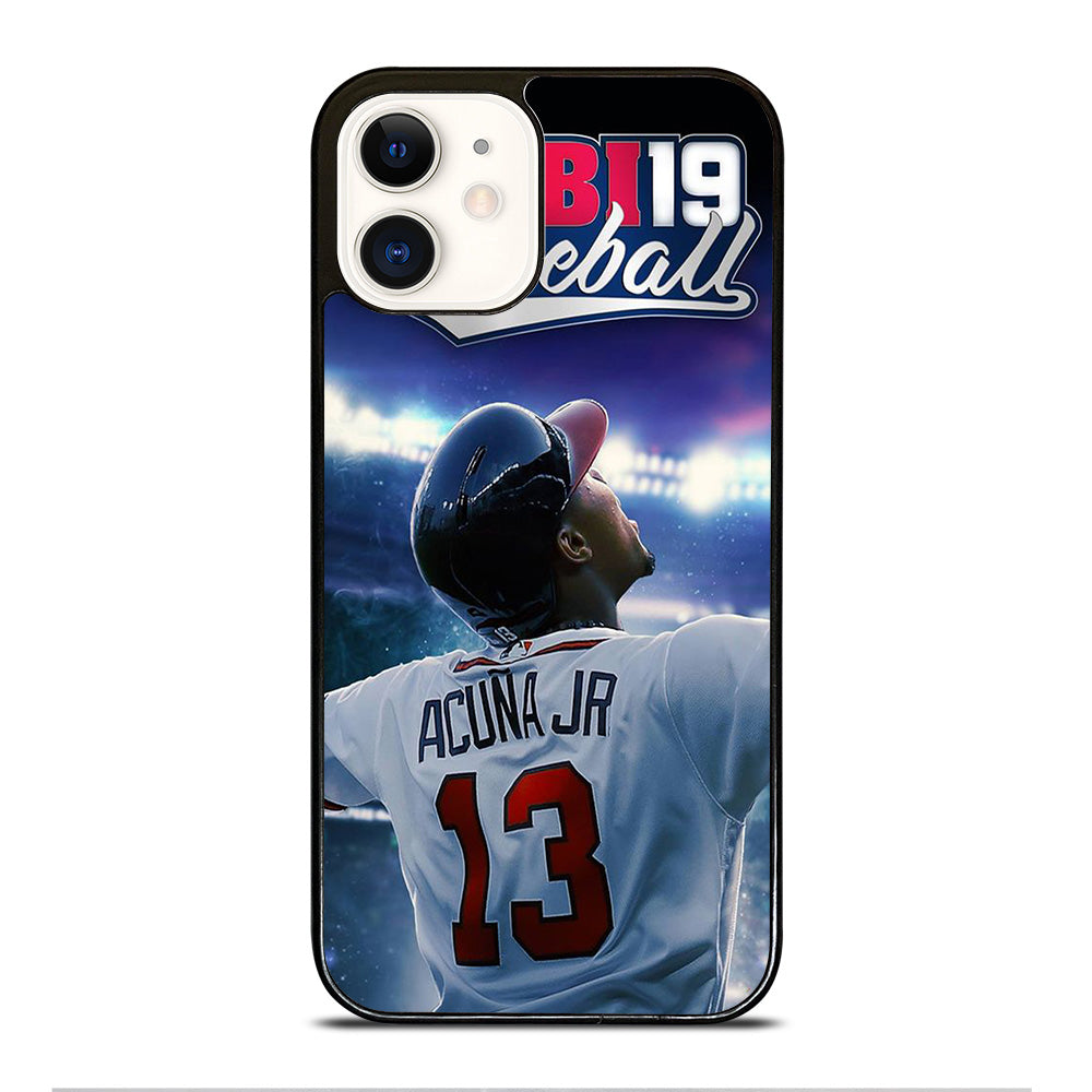 ACUNA JR ATLANTA BRAVES 13 BASEBALL iPhone 12 Case Cover