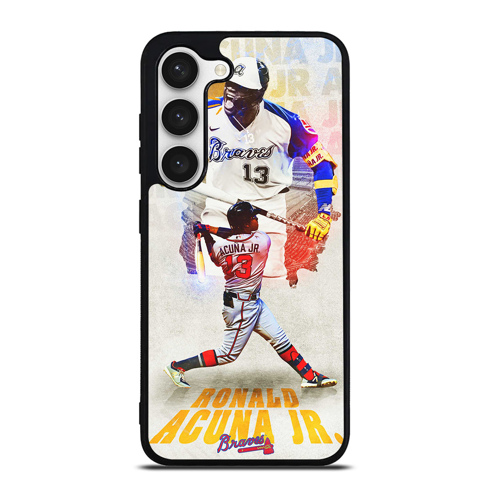 ACUNA JR ATLANTA BRAVES NBA Samsung Galaxy S23 Case Cover