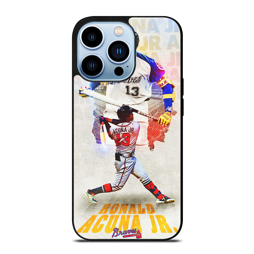 ACUNA JR ATLANTA BRAVES NBA iPhone 13 Pro Max Case Cover