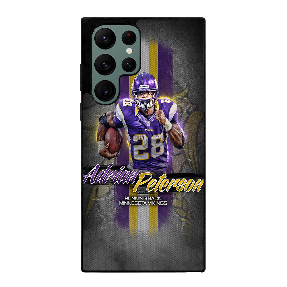 ADRIAN PETERSON 28 FOOTBALL Samsung Galaxy S22 Ultra Case Cover