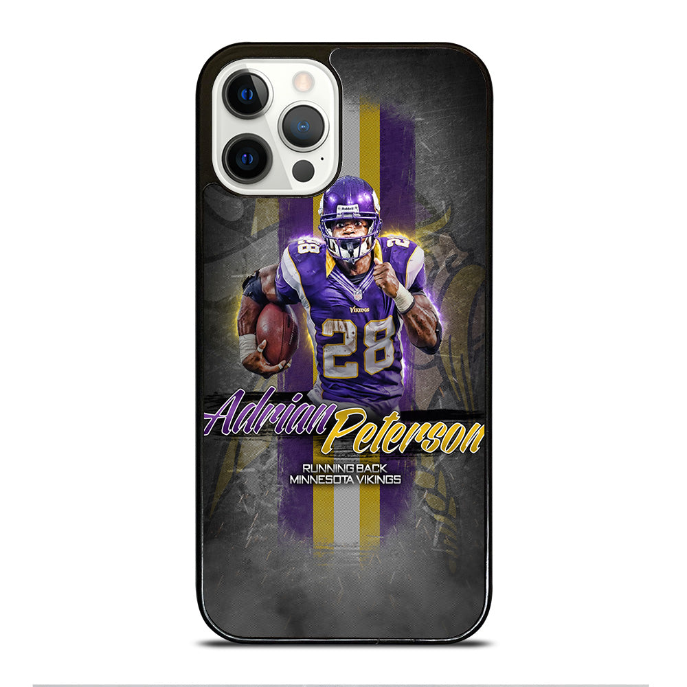 ADRIAN PETERSON 28 FOOTBALL iPhone 12 Pro Case Cover