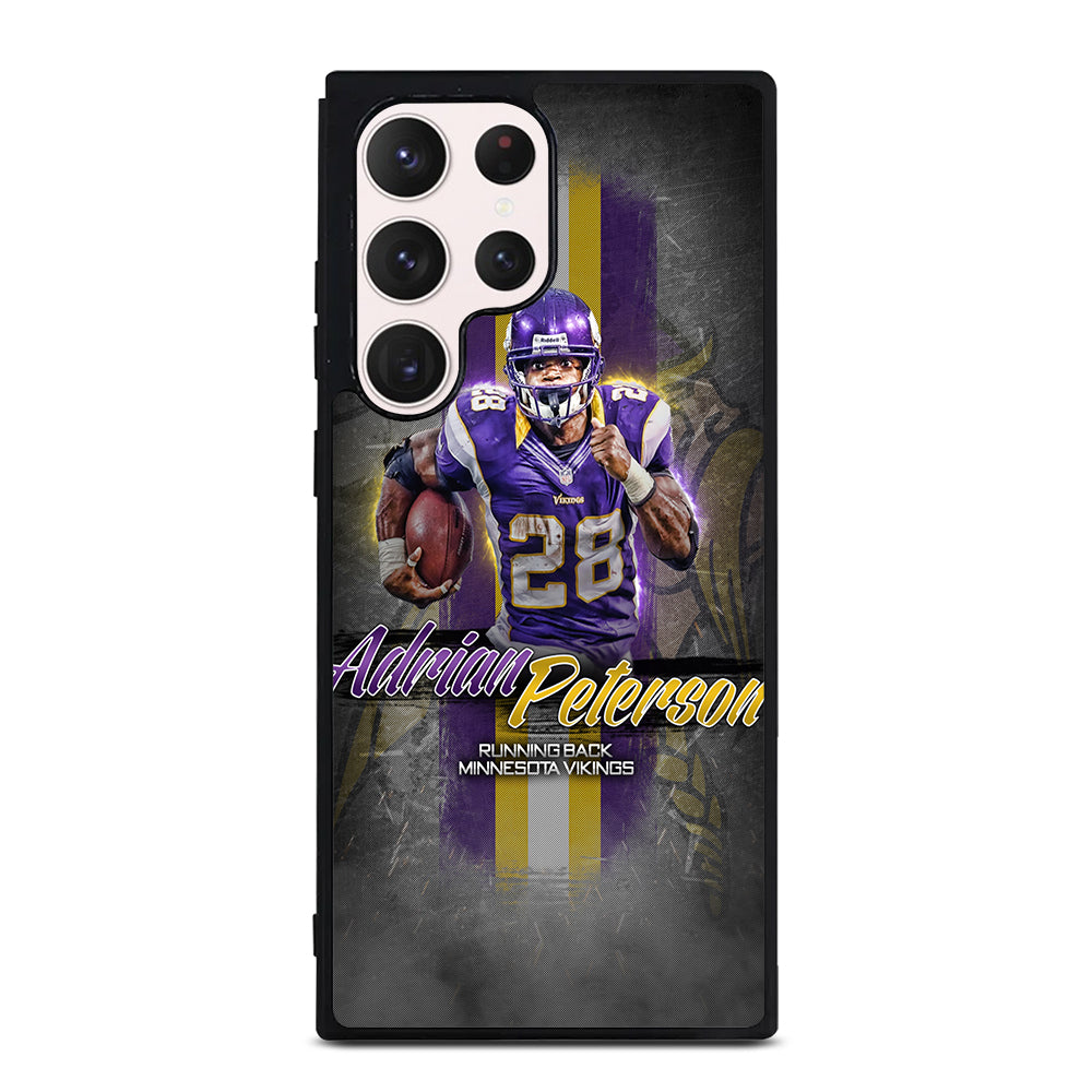 ADRIAN PETERSON 28 FOOTBALL Samsung Galaxy S23 Ultra Case Cover