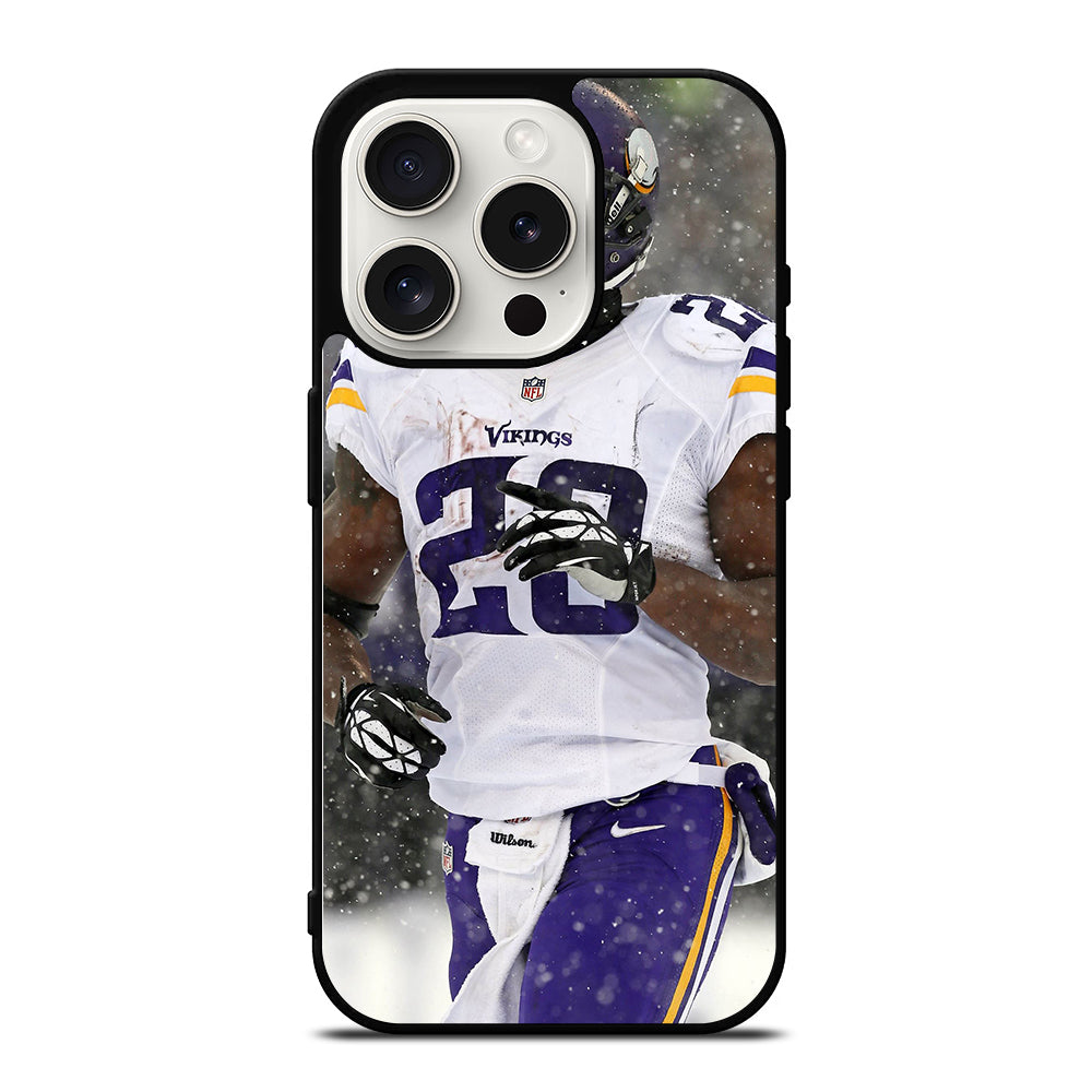 ADRIAN PETERSON VIKINGS MINNESOTA iPhone 15 Pro Case Cover