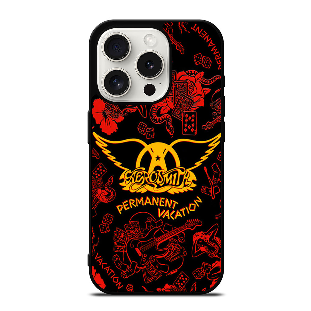 AEROSMITH PERMANENT VACATION iPhone 15 Pro Case Cover