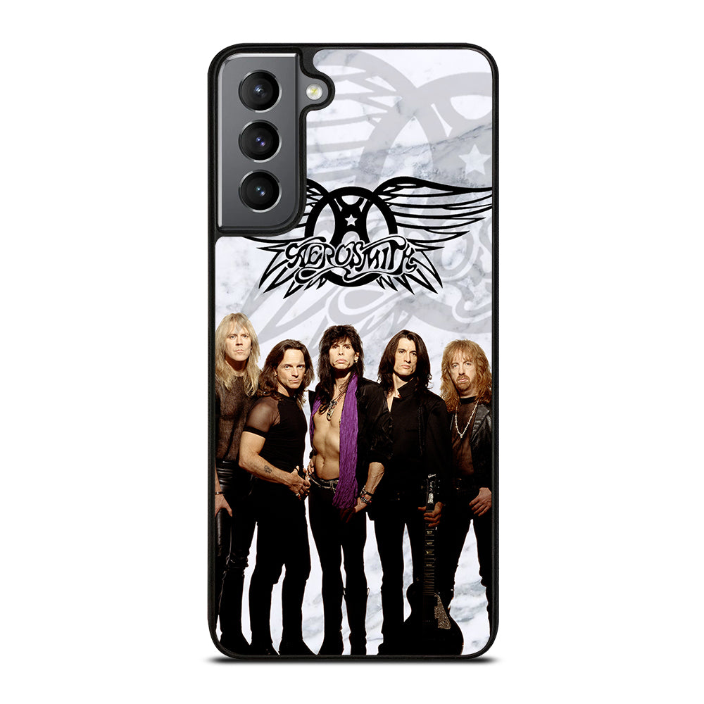 AEROSMITH ROCK BAND MARBLE Samsung Galaxy S21 Plus Case Cover