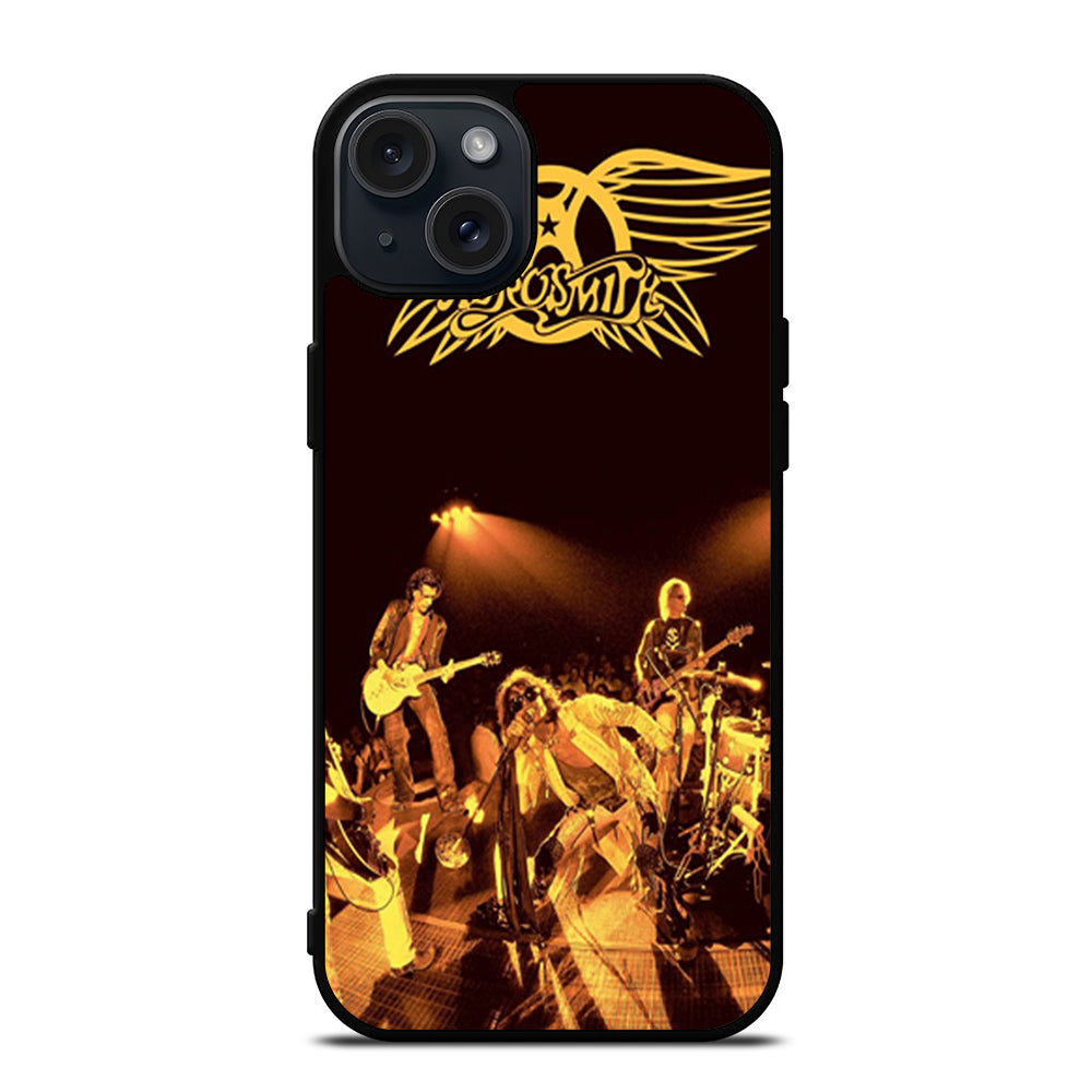 AEROSMITH ROCK BAND SHOW iPhone 15 Plus Case Cover