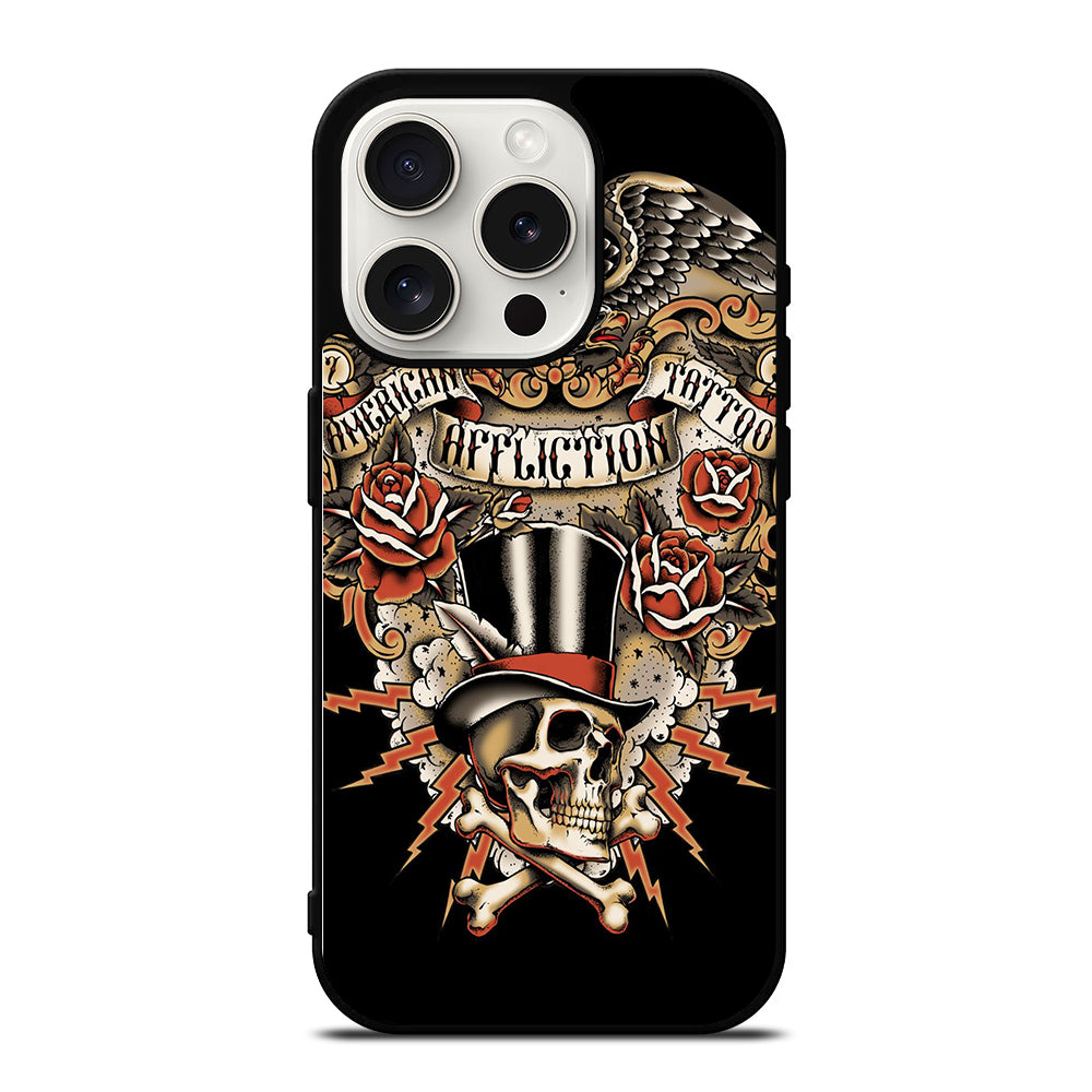 AFFLICTION LOGO 2 iPhone 15 Pro Case Cover