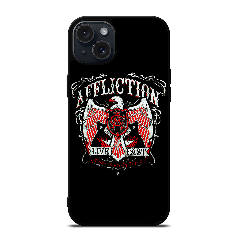 AFFLICTION LOGO 3 iPhone 15 Plus Case Cover