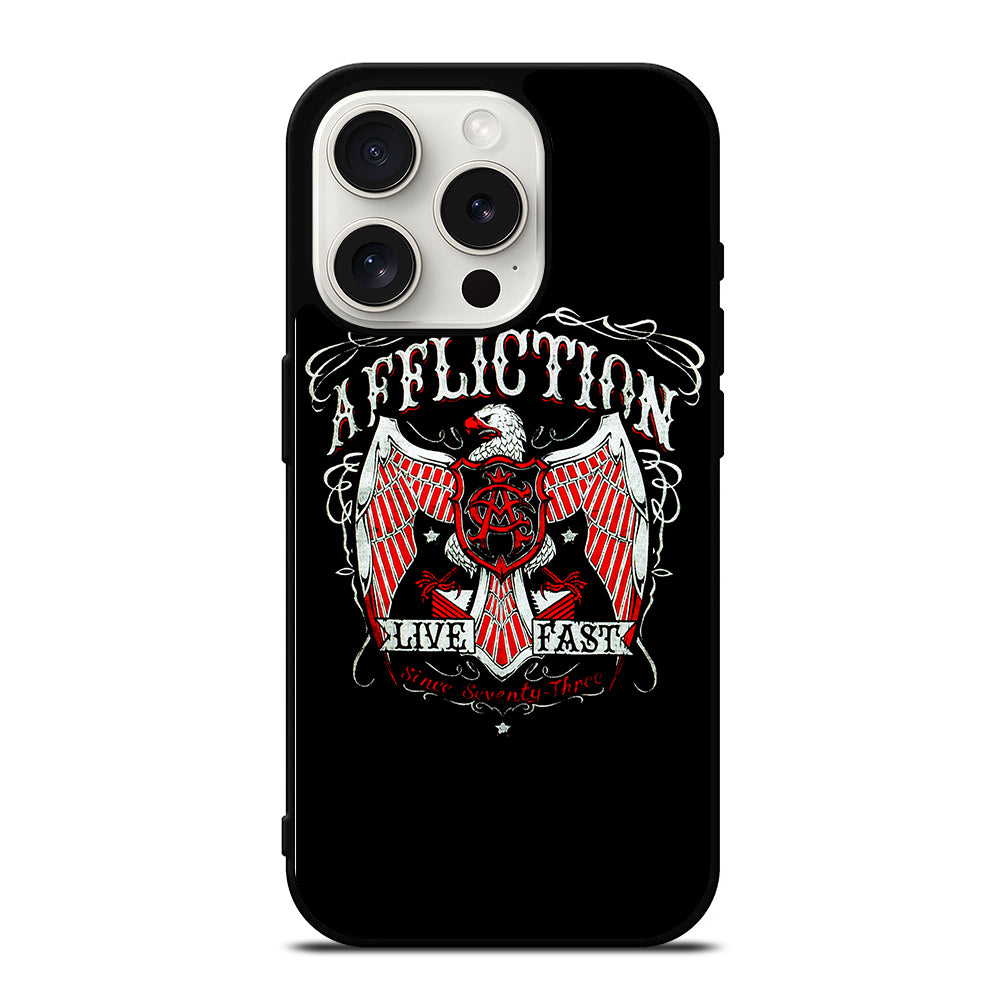 AFFLICTION LOGO 3 iPhone 15 Pro Case Cover