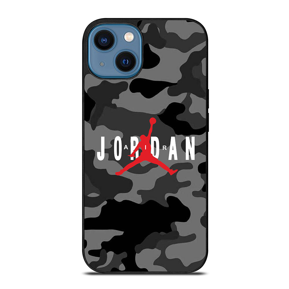 AIR JORDAN CAMO 1 iPhone 14 Case Cover