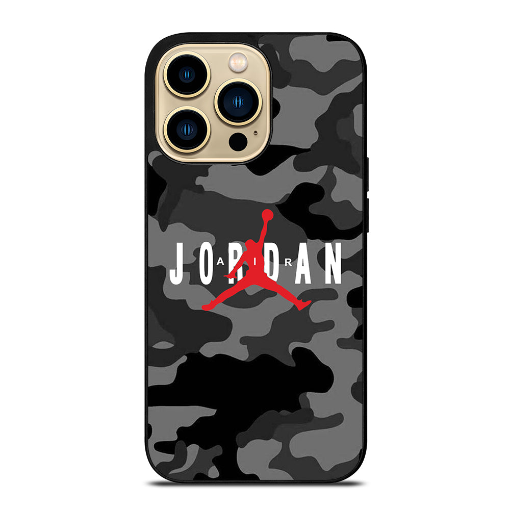 AIR JORDAN CAMO 1 iPhone 14 Pro Max Case Cover