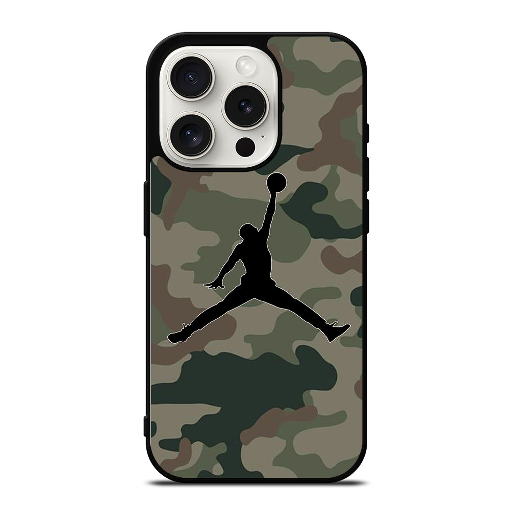 AIR JORDAN CAMO 2 iPhone 15 Pro Case Cover