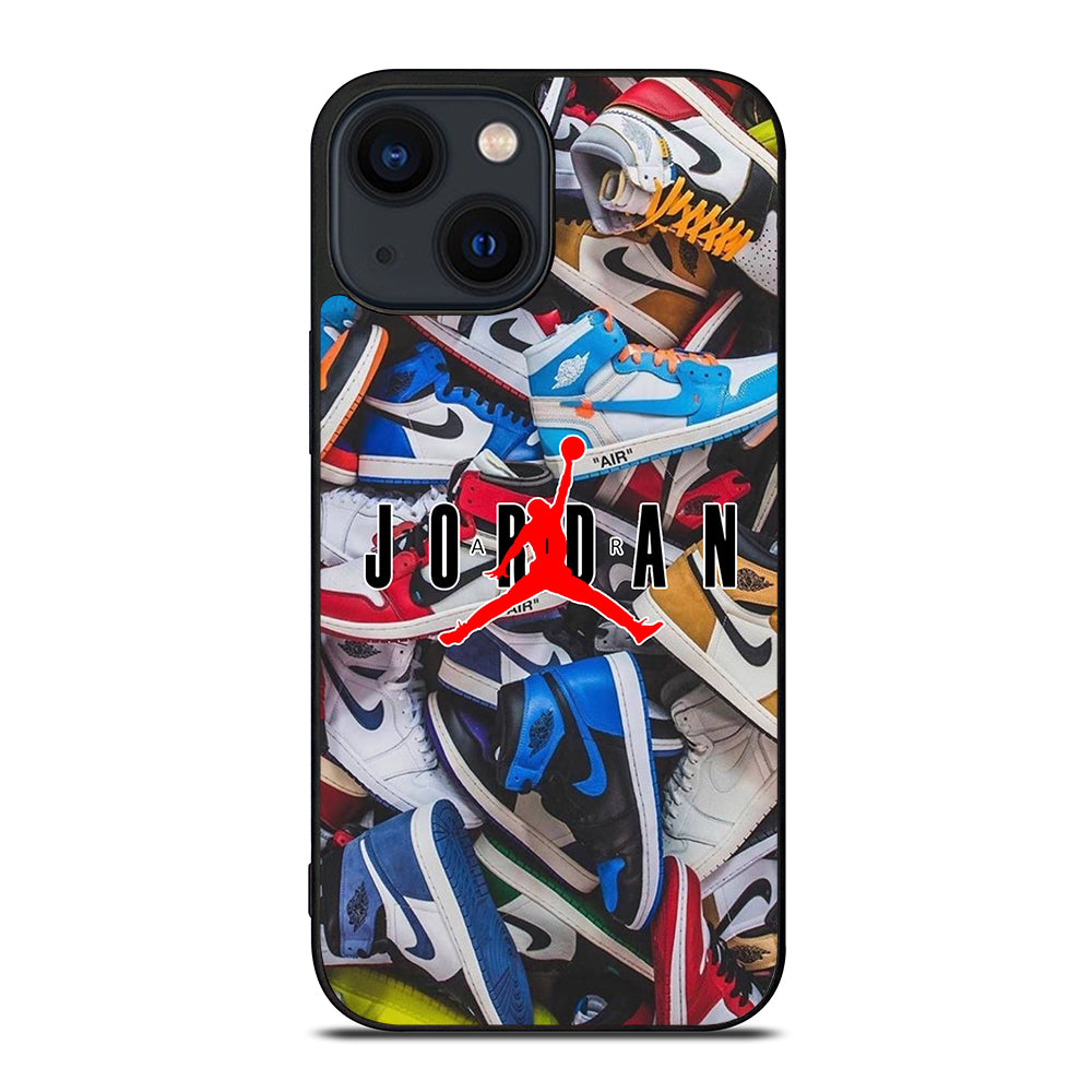 AIR JORDAN SHOES PATTERN LOGO iPhone 14 Plus Case Cover
