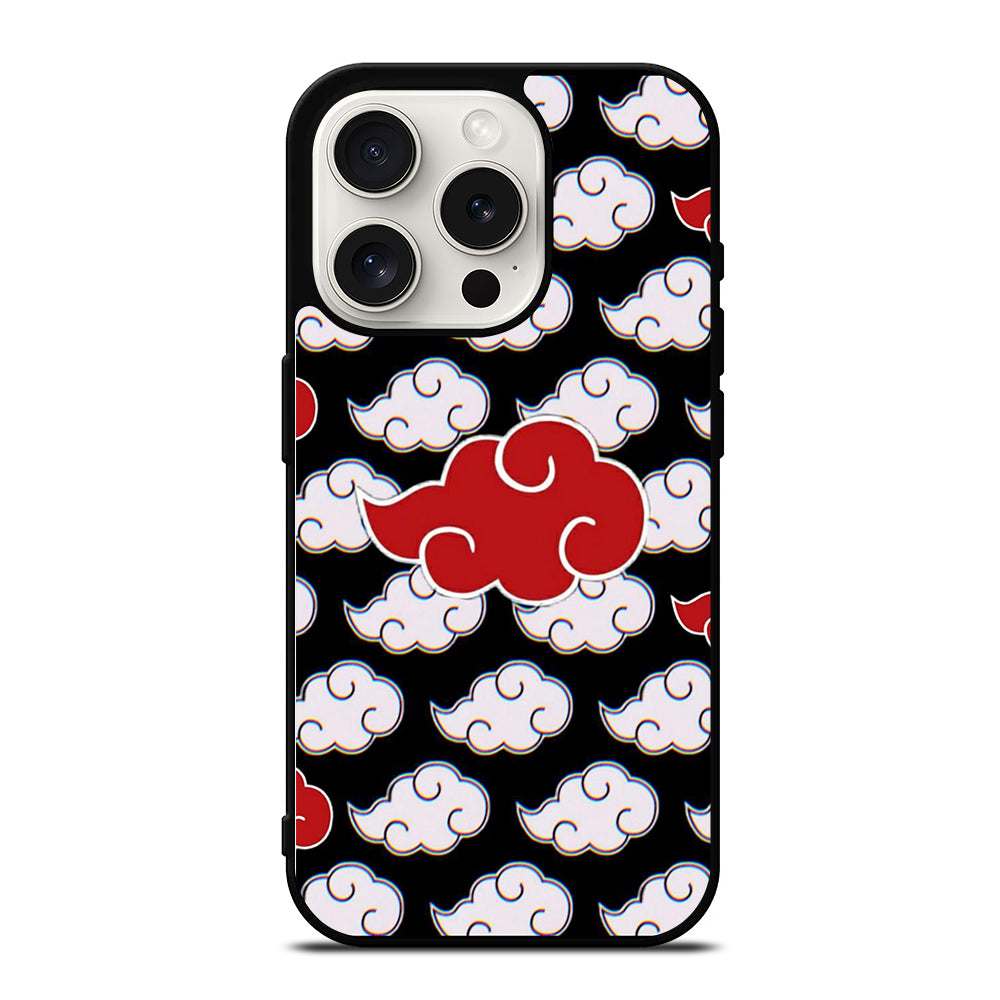 AKATSUKI CLOUDS NARUTO 2 iPhone 15 Pro Case Cover