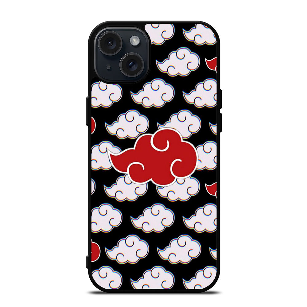 AKATSUKI CLOUDS NARUTO 2 iPhone 15 Plus Case Cover