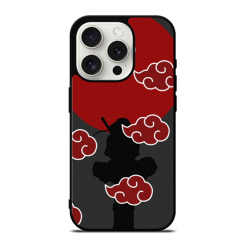 AKATSUKI CLOUDS NARUTO 3 iPhone 15 Pro Case Cover