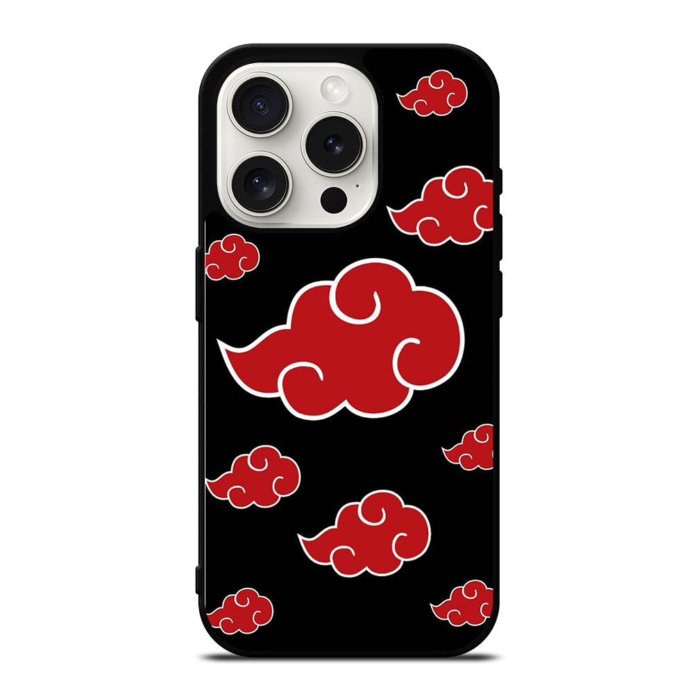 AKATSUKI CLOUDS NARUTO iPhone 15 Pro Case Cover